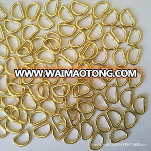 Specializing in the production of pure copper D shaped buckle semicircle ring luggage access