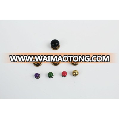 mushroom type, rose gold, dome rivets for handbags/shoes/leather